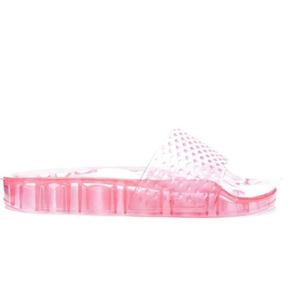 lCHINESE LAUNDRY PINK GLOW UP JELLY SANDAL - SIZE 7 - NIB! - Picture 7 of 11